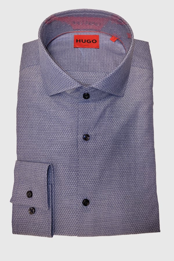 ΠΟΥΚΑΜΙΣΟ HUGO - 413 ΜΠΛΕ